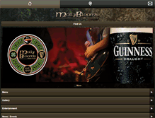 Tablet Screenshot of mollyblooms.ca